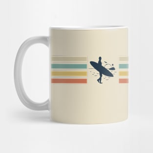 Retro Born to Surf Mug